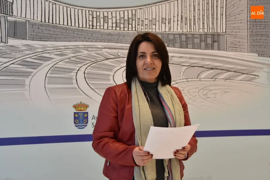 La concejal de Salud, Silvia González, en la presentación de Recreos con Salud