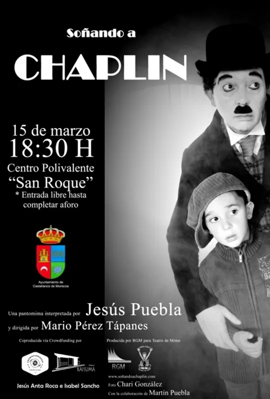 Foto 3 - Castellanos de Moriscos rinde su particular homenaje al actor Charles Chaplin