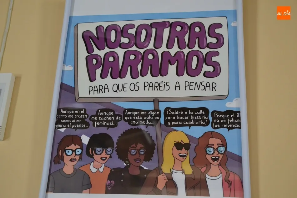 El Espacio i acoge una exposición de reivindicativas viñetas hechas por mujeres  