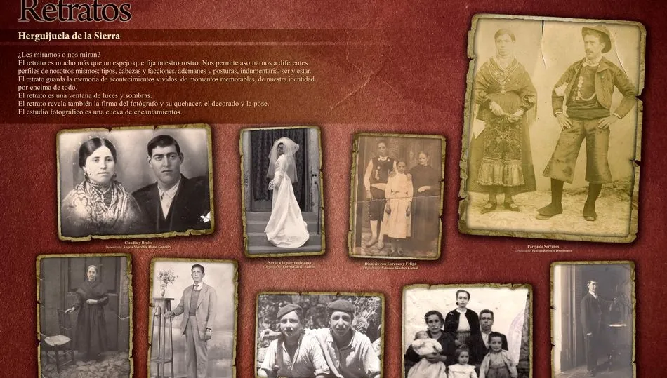 Panel elaborado dentro del plan en Herguijuela de la Sierra