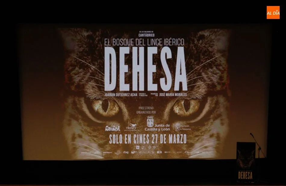 Inicio de la proyección| FOTOS: Ignacio Palacios