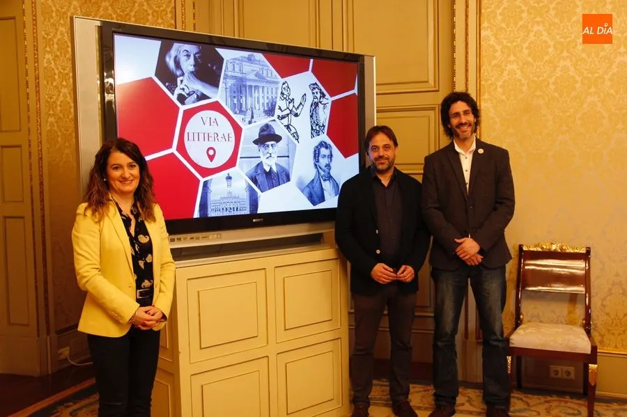 Foto 8 - Escolares de La Milagrosa realizan un mapa literario de la ciudad de Salamanca&nbsp;