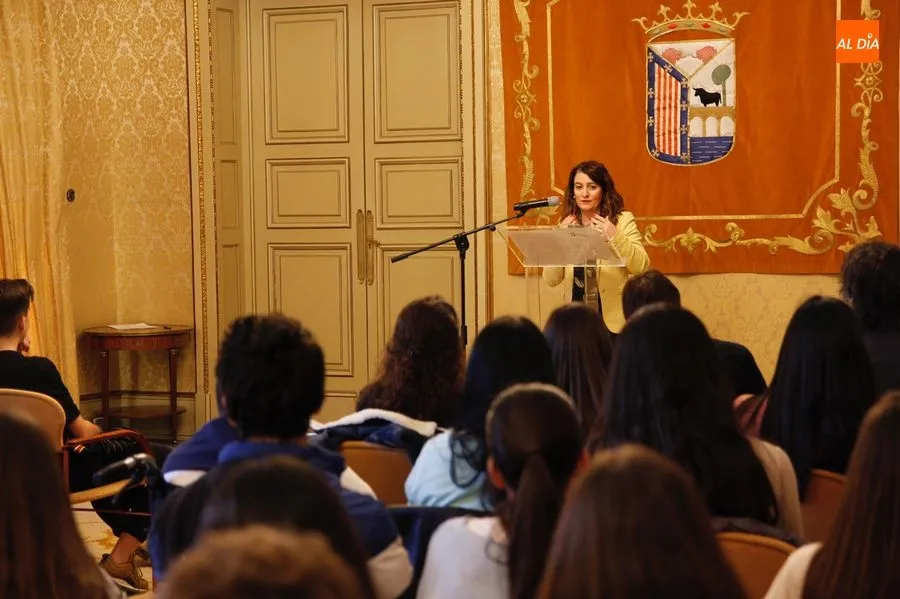 Foto 7 - Escolares de La Milagrosa realizan un mapa literario de la ciudad de Salamanca&nbsp;