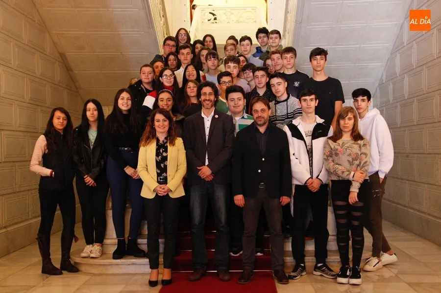 Foto 10 - Escolares de La Milagrosa realizan un mapa literario de la ciudad de Salamanca&nbsp;