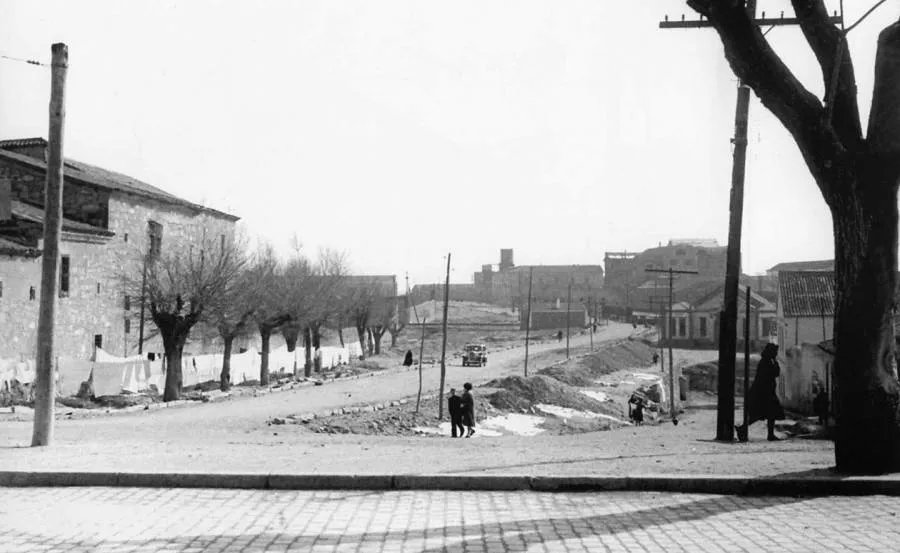El Camino de la Aldehuela, actualmente la calle Jardines