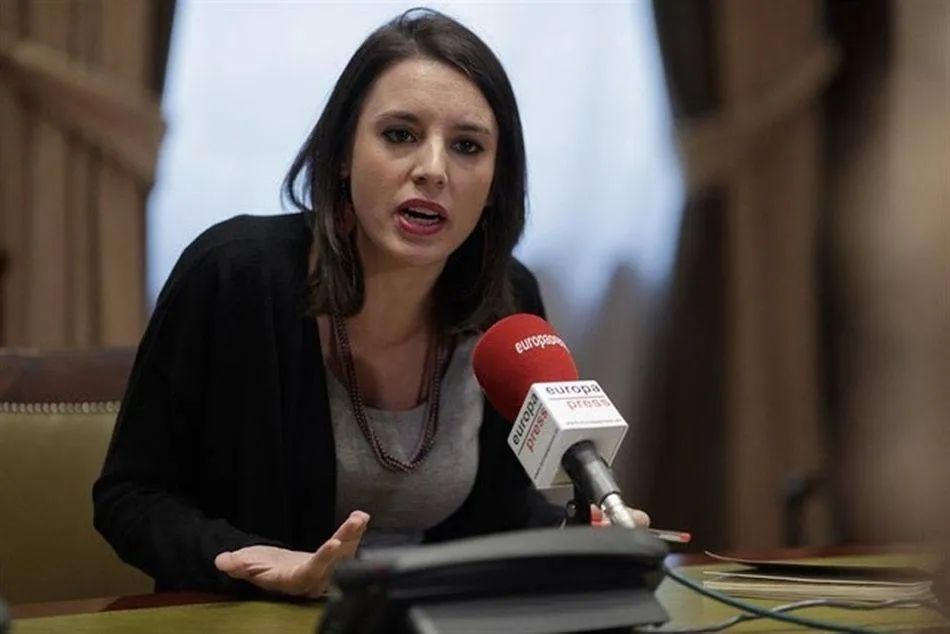 Irene Montero, ministra de Igualdad, en una imagen de archivo