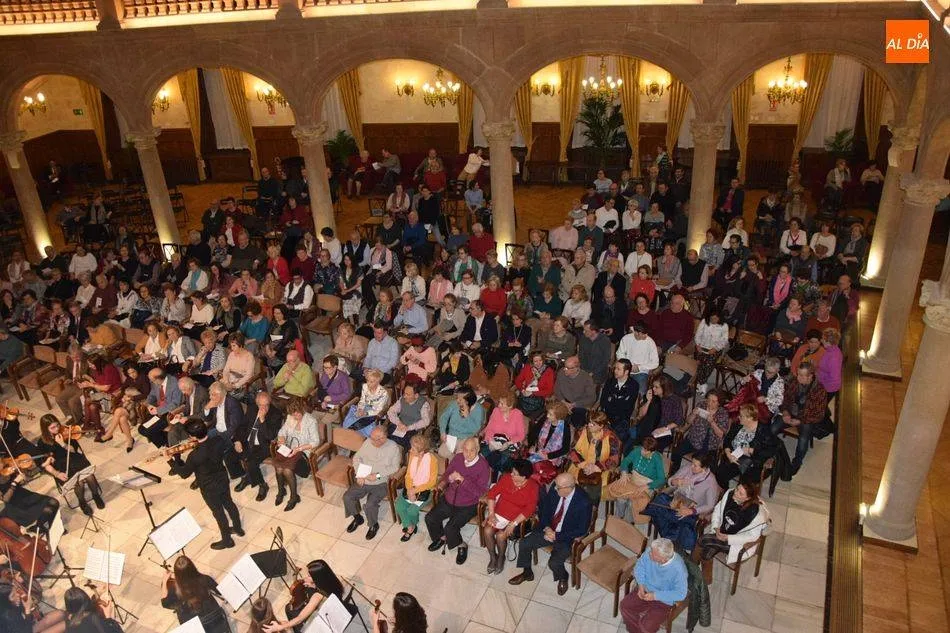 Imagen del Palacio de Figueroa durante una de sus actividades culturales