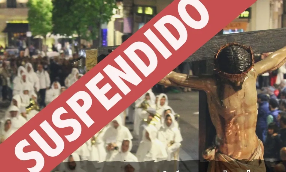 Fragmento del cartel que divulgan en las redes sociales para informar de las cancelaciones