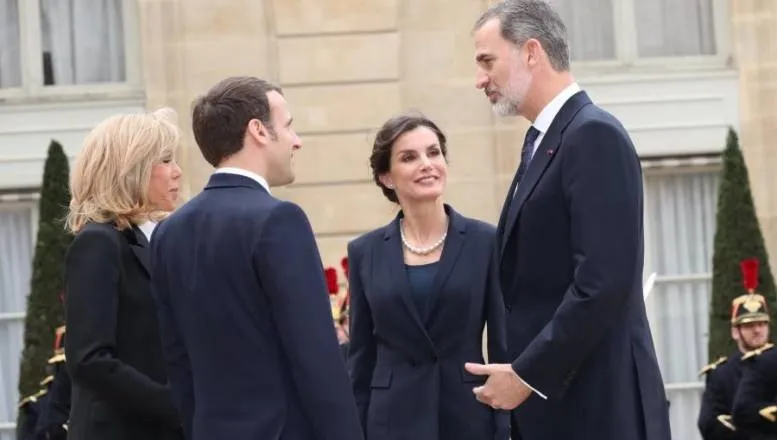 El miércoles 11 de marzo, Don Felipe y Doña Letizia habían viajado a París