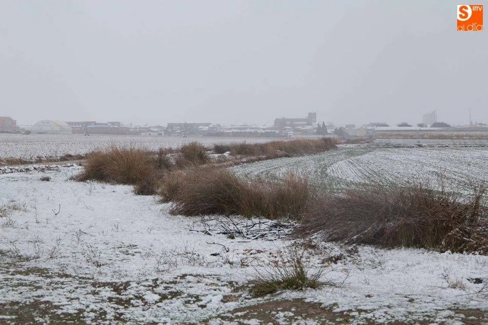 Una nevada anterior en Las Arribes. Foto: Archivo