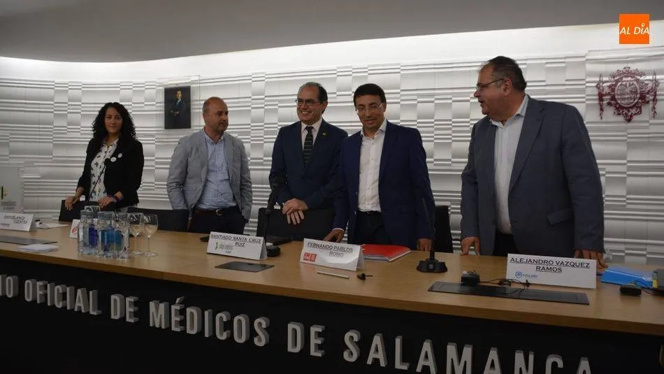 Acto anterior del Colegio de Médicos de Salamanca