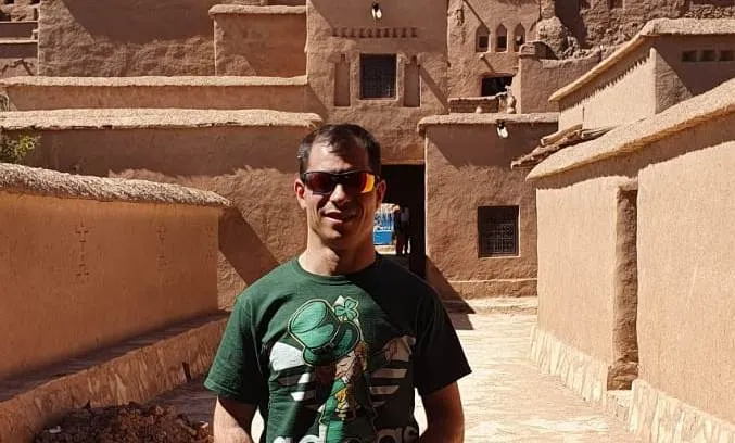 Luis Manuel, durante su viaje a Marruecos