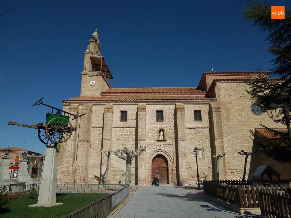 Plaza de Cantalapiedra en la mañana del sábado. / Jorge Holguera