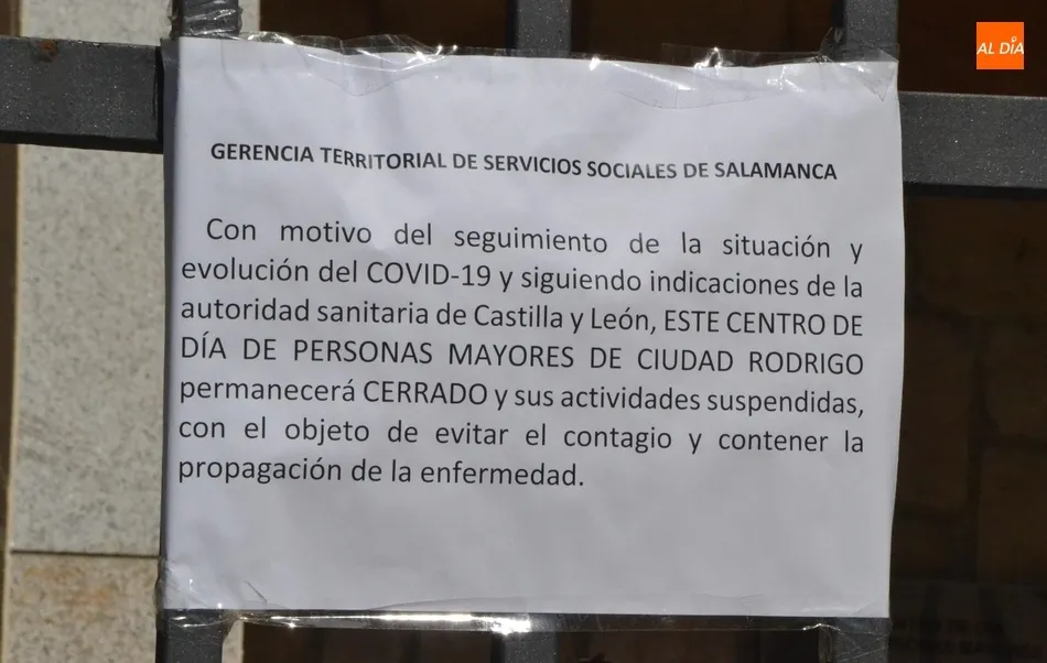 Foto 3 - El Centro de D&iacute;a, cerrado, y las visitas a las residencias, pr&aacute;cticamente suspendidas por...