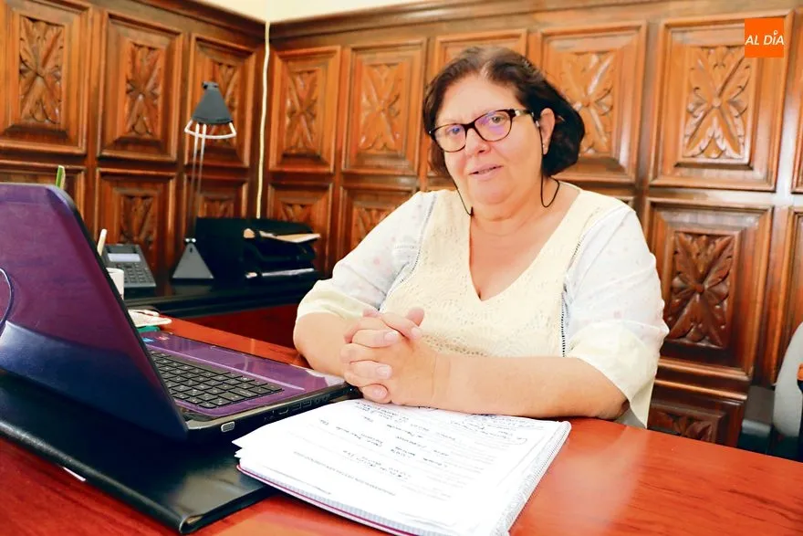 Encarnación Quirós, alcaldesa de Saucelle / CORRAL