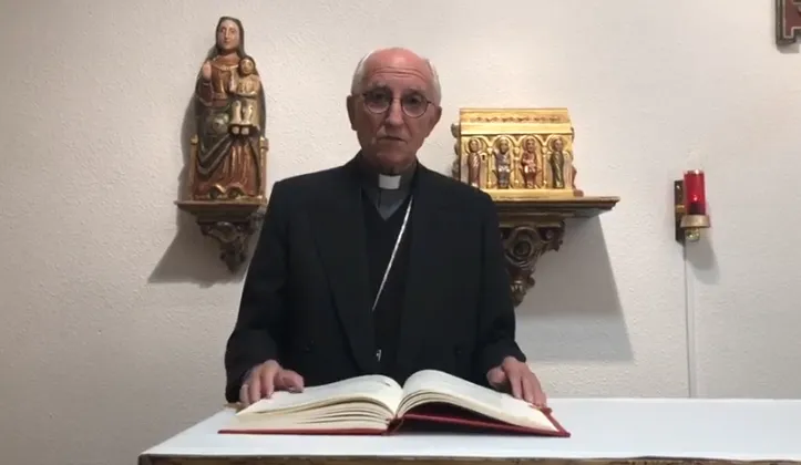 El Administrador Apostólico envía un mensaje a los fieles diocesanos a través de un vídeo  