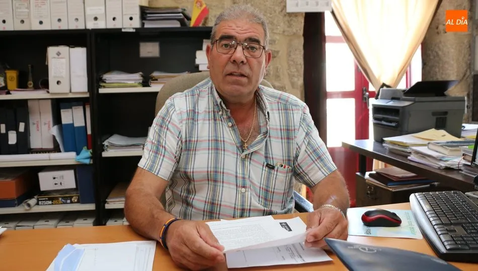 Alfonso Castilla, alcalde de Peralejos de Abajo / CORRAL