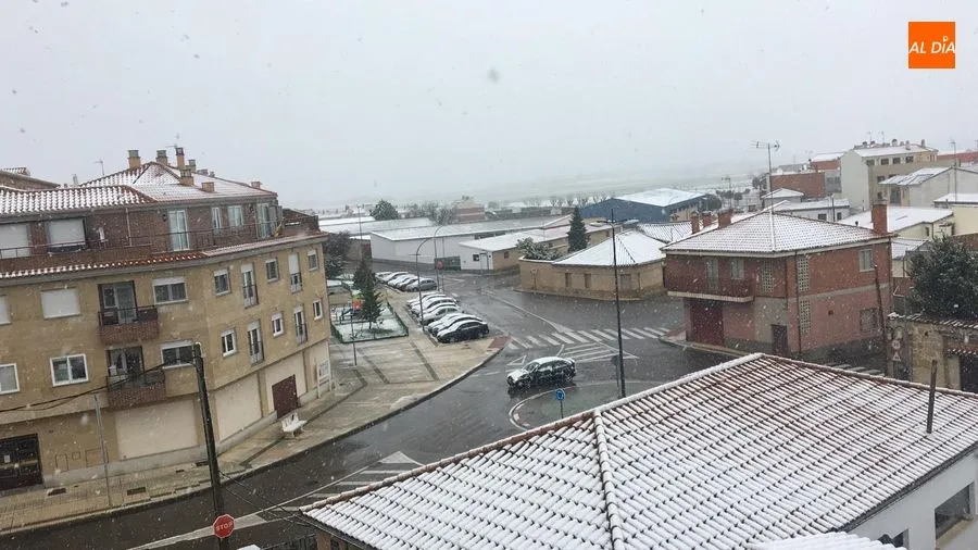 Foto 8 - La primera semana de confinamiento empieza con nieve y aviso amarillo por viento en Salamanca