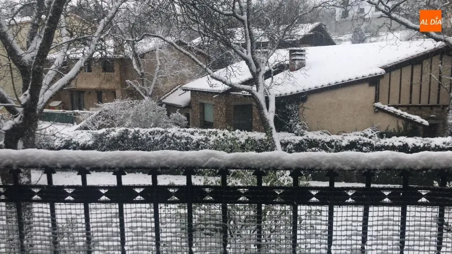 Foto 4 - La primera semana de confinamiento empieza con nieve y aviso amarillo por viento en Salamanca