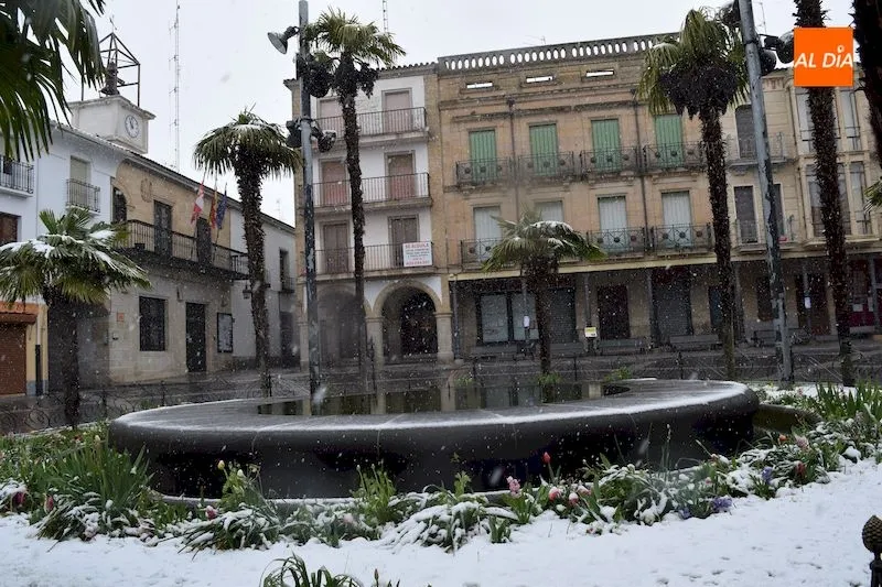 Foto 5 - La nieve cubre Alba de Tormes en plena cuarentena por el coronavirus