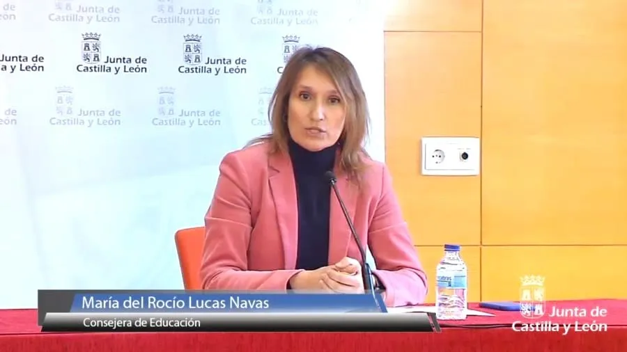 La consejera de Educación, María del Rocío Lucas