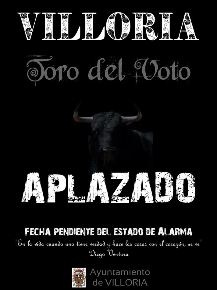 Cartel informativo. / Ayuntamiento de Villoria