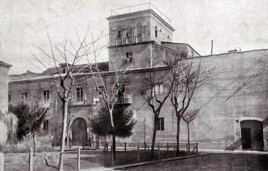 La plaza de la Libertad en 1919  