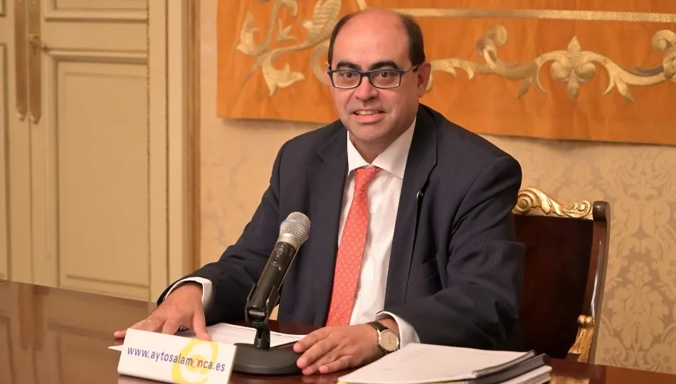 El concejal de Hacienda del Ayuntamiento de Salamanca, Fernando Rodríguez, en una foto de archivo