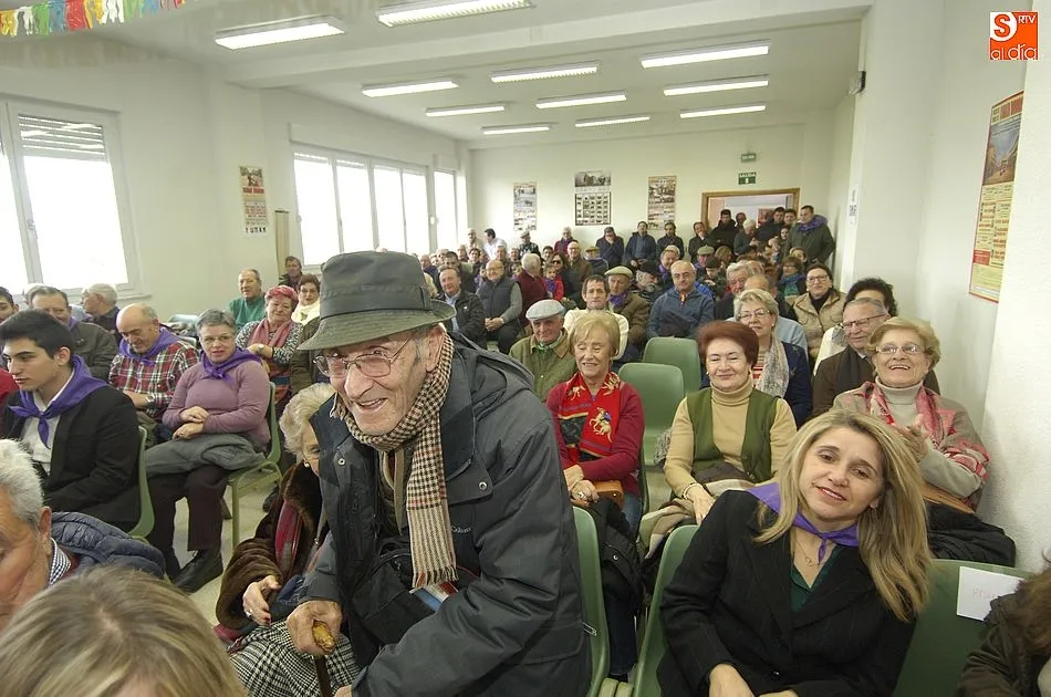 Agustín Moriche en uno de los pregones carnavaleros/ Foto: Adrián M.Pastor