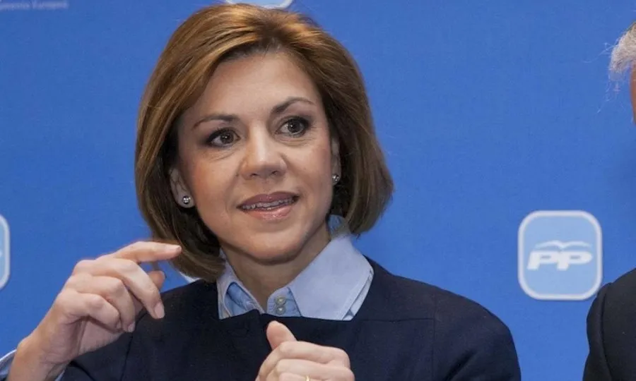 La exministra de Defensa y exsecretaria general del PP, María Dolores de Cospedal