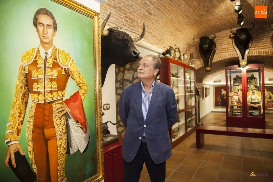 Marcelino Moronta durante su última entrevista para SALAMANCA AL DÍA en noviembre de 2018 | ARCHIVO