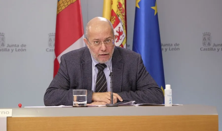 El vicepresidente de la Junta de Castilla y León, Francisco Igea