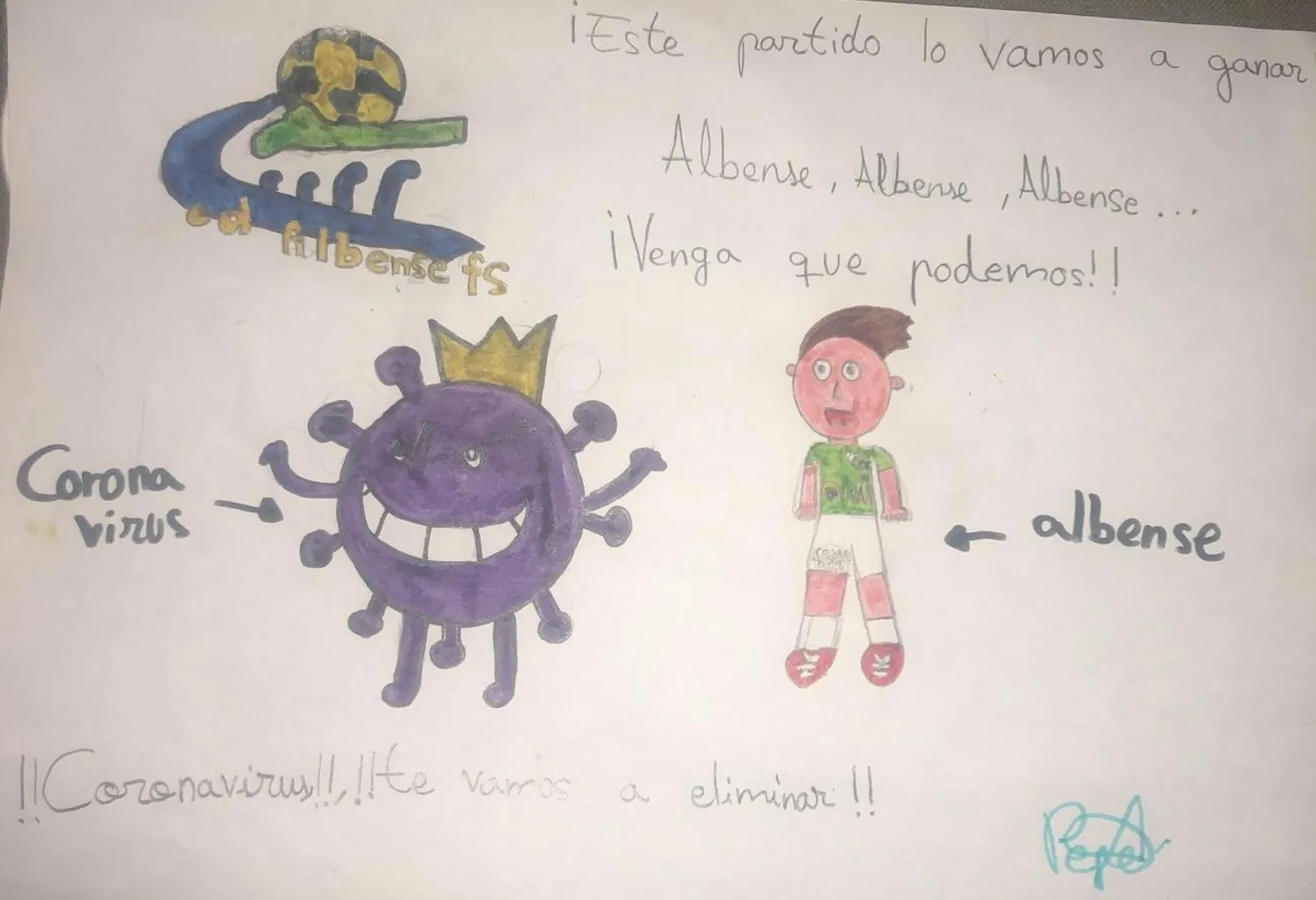 Foto 6 - El CD Albense promueve diferentes actividades l&uacute;dicas para amenizar la cuarentena de los...