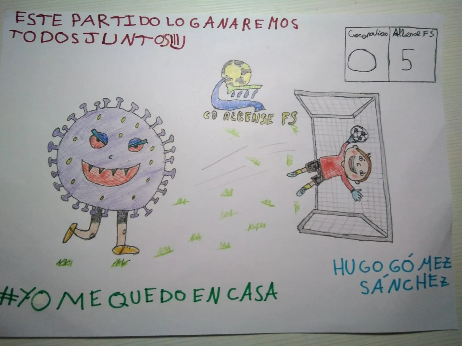 Foto 5 - El CD Albense promueve diferentes actividades l&uacute;dicas para amenizar la cuarentena de los...
