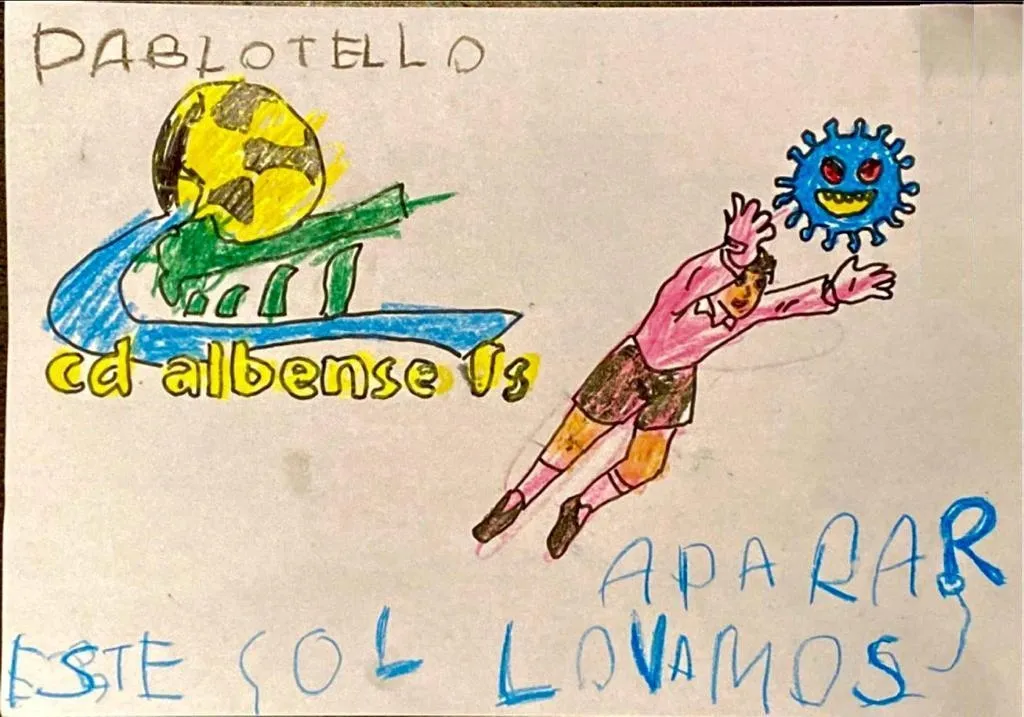Foto 4 - El CD Albense promueve diferentes actividades l&uacute;dicas para amenizar la cuarentena de los...