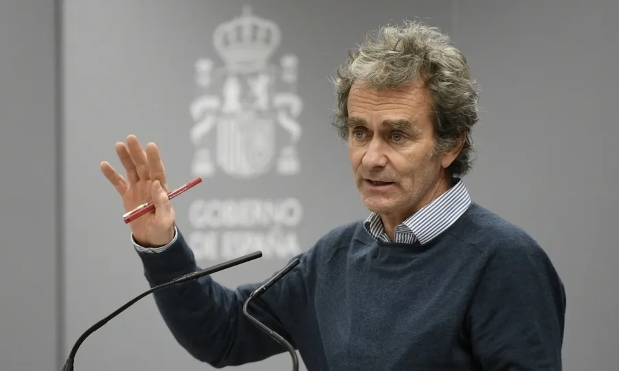 El director del Centro de Coordinación de Alertas y Emergencias Sanitarias, Fernando Simón. Foto EP