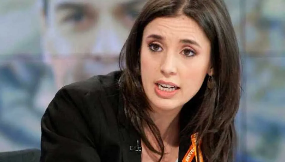 Irene Montero, ministra de Igualdad. Foto: archivo