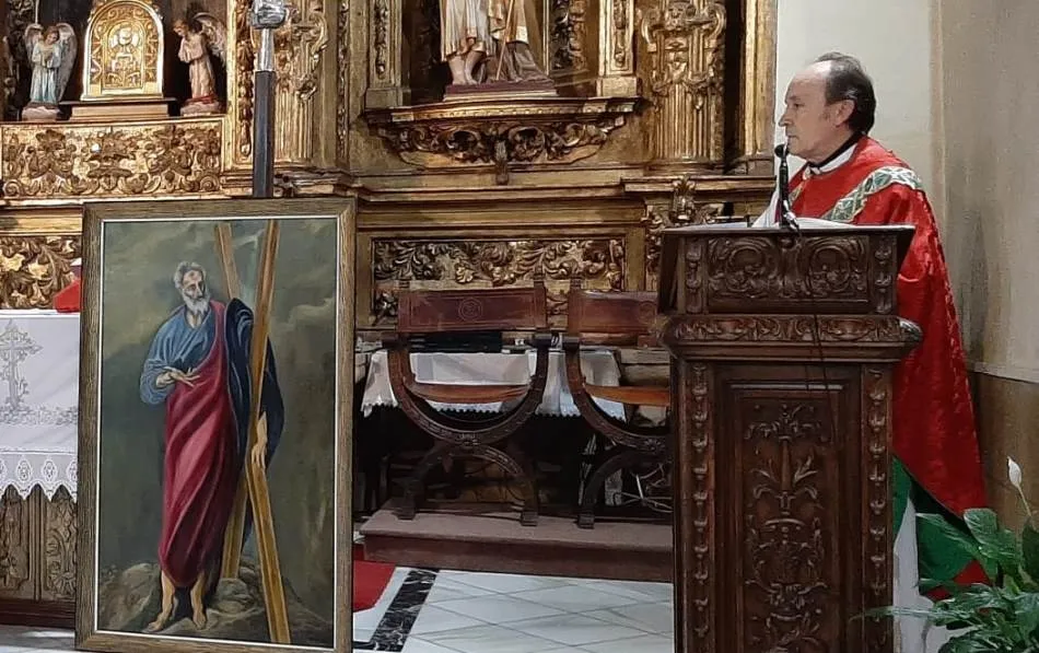 Carta de Tomás Muñoz Porras a la Parroquia de San Andrés  