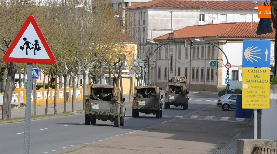 Foto 2 - El Regimiento de Ingenieros N&ordm;11 de Salamanca regresa de nuevo a Ciudad Rodrigo  