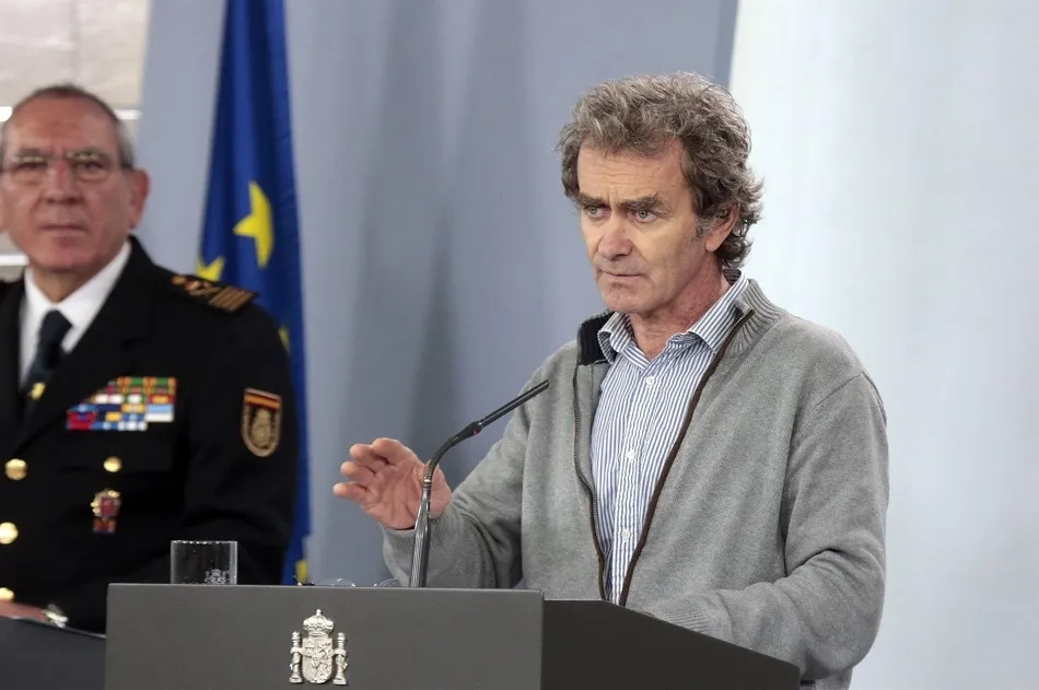 El director del Centro de Coordinación de Alertas y Emergencias Sanitarias del Ministerio, Fernando Simón