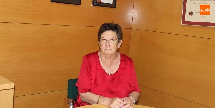 Magdalena Hernández Mediero, presidente de la Asociación de Familiares de Enfermos de Alzheimer de Salamanca