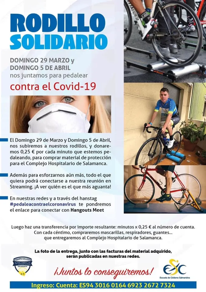 Foto 2 - El &lsquo;Rodillo Solidario&rsquo;, iniciativa para recaudar fondos para la compra de material sanitario