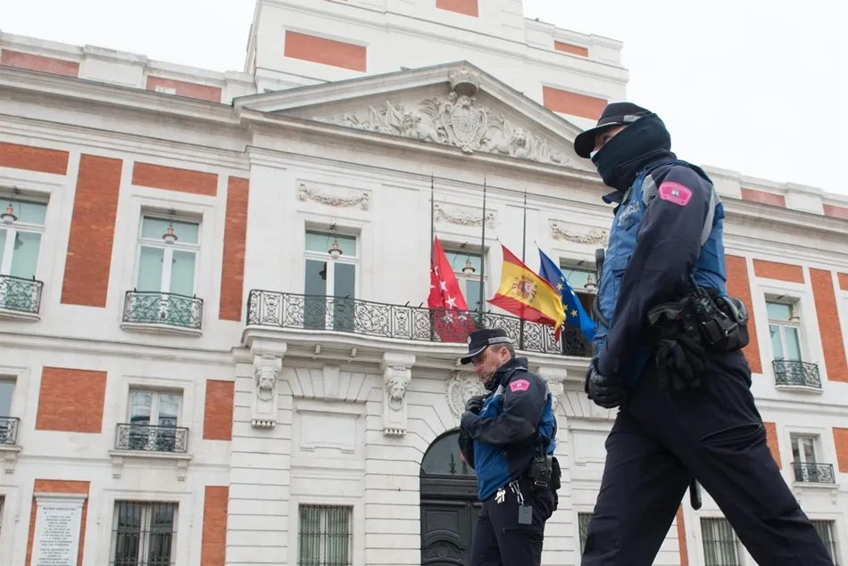 Dos agentes de la Policía Municipal. Foto: EP