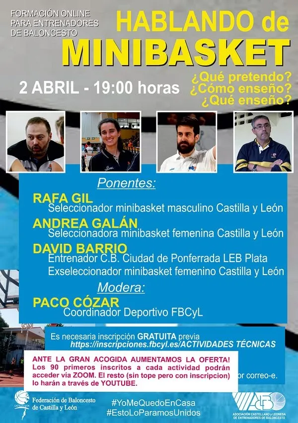 Foto 2 - La Federaci&oacute;n de Baloncesto ofrece formaci&oacute;n online gratuita para entrenadores