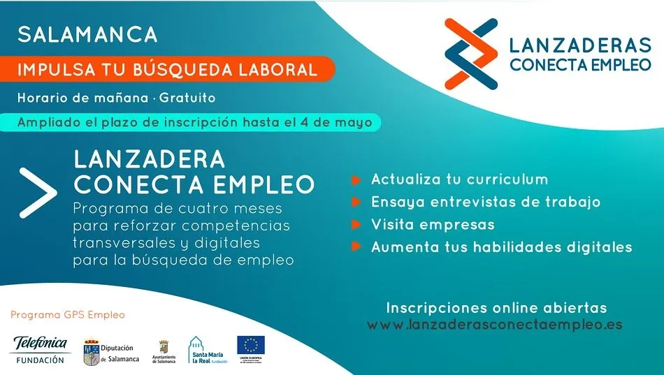 Foto 2 - El inicio de la &ldquo;Lanzadera Conecta Empleo&rdquo; de &nbsp;Salamanca se pospone a finales de mayo