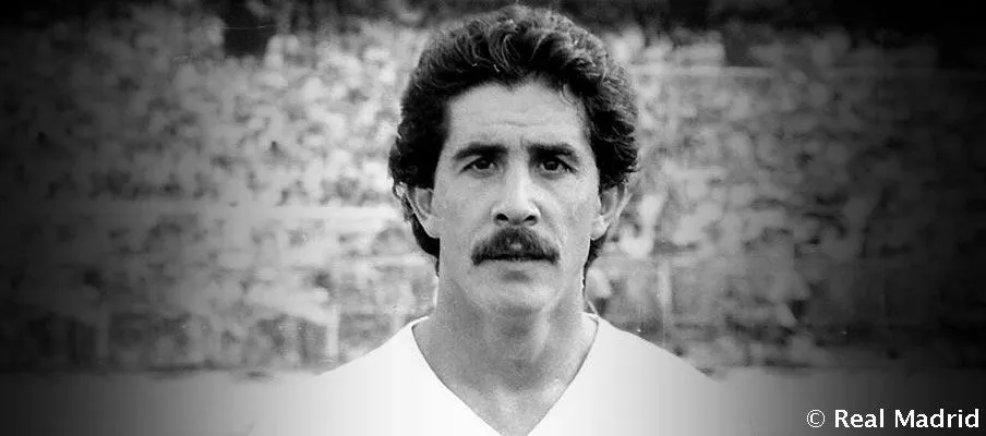 Goyo Benito, jugador del Real Madrid en los 70 y parte de los 80. Foto del Real Madrid
