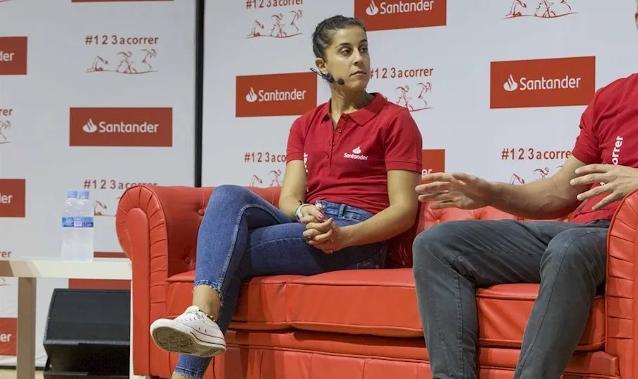 Carolina Marín, jugadora de badminton