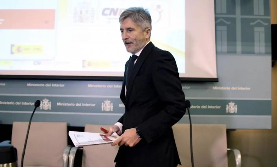 El ministro de Interior, Grande- Marlaska