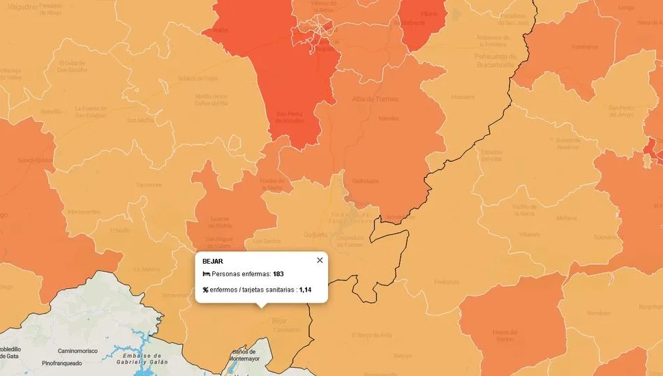 Zona de salud de Béjar