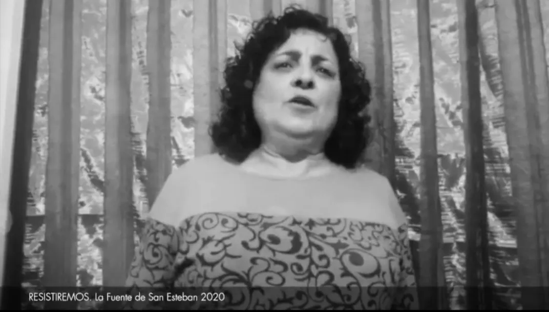 Foto 5 - Vecinos de La Fuente de San Esteban se animan a cantar en un v&iacute;deo el &lsquo;Resistir&eacute;&rsquo;  